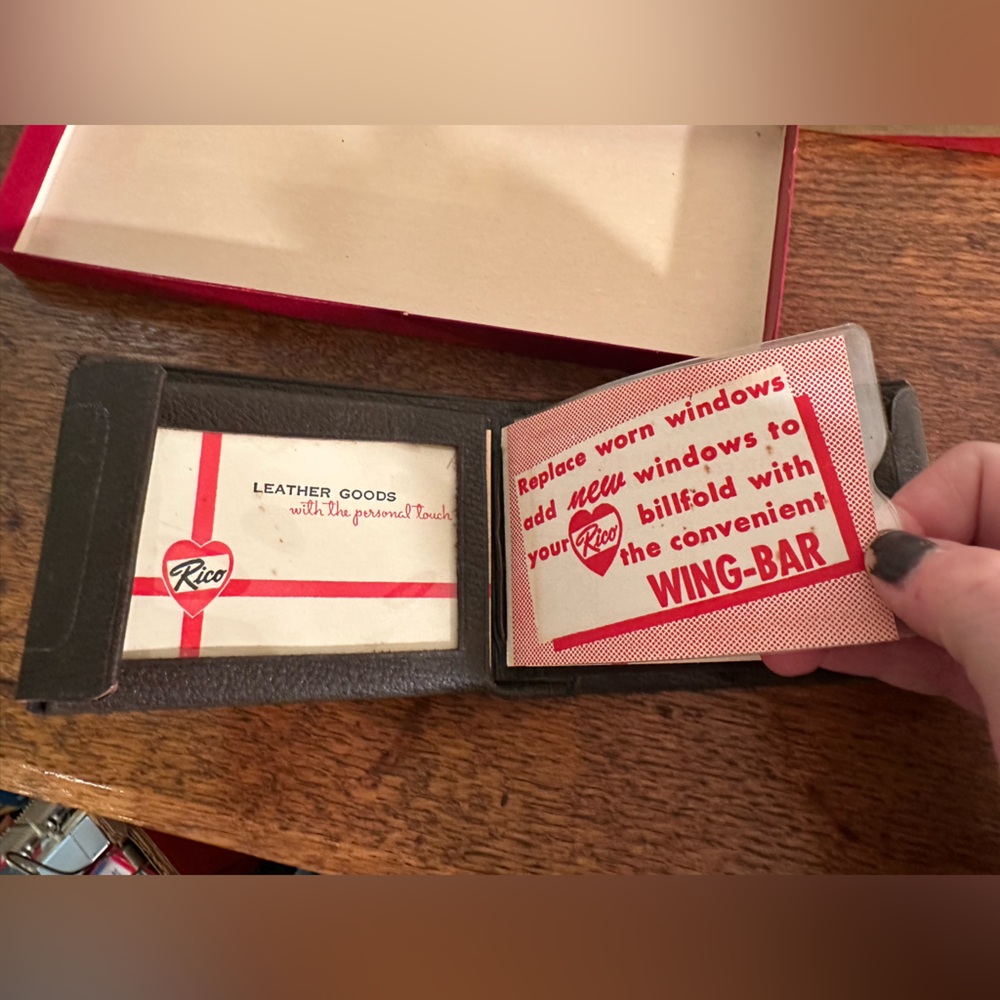 Vintage Rico Leather Wallet - Picture 2 of 5